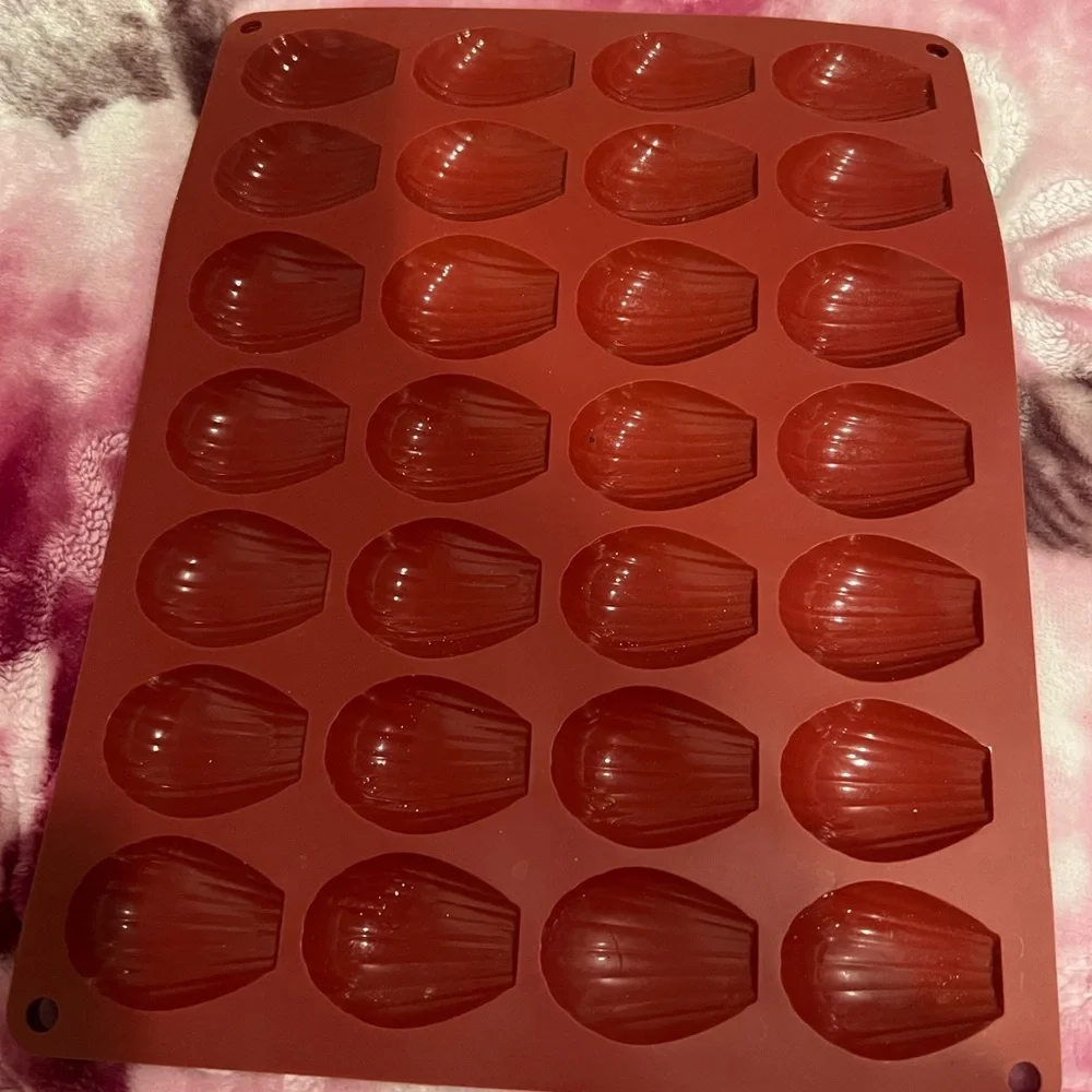 Set of Mini Madeleines tray French cookie bakeware